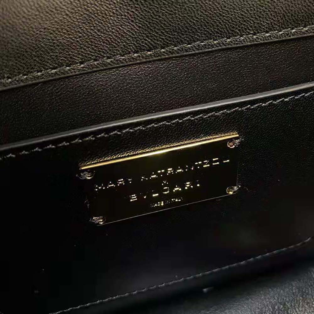 Bvlgari Women Mary Katrantzou X Bvlgari Top Handle-Black - image 10