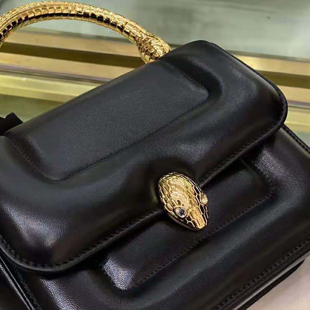 Bvlgari Women Mary Katrantzou X Bvlgari Top Handle-Black - image 9