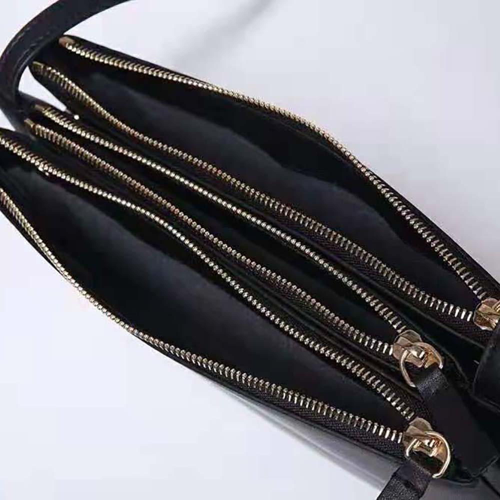 Celine Women Large Trio Bag in Smooth Lambskin-Black - image 7