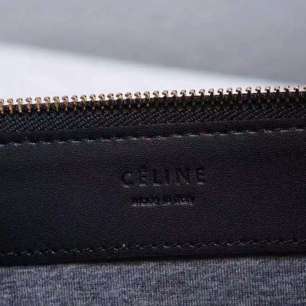 Celine Women Large Trio Bag in Smooth Lambskin-Black - image 8