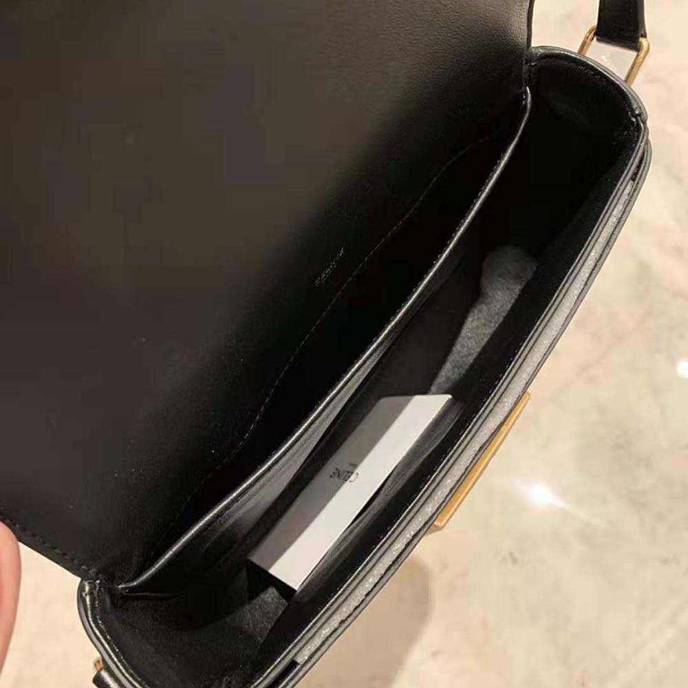 Celine Women Medium Sulky Bag in Textile and Calfskin - image 8
