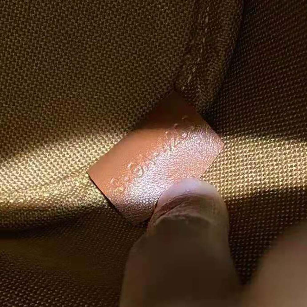 Celine Women Micro Drawstring in Triomphe Canvas and Calfskin-Brown - image 9
