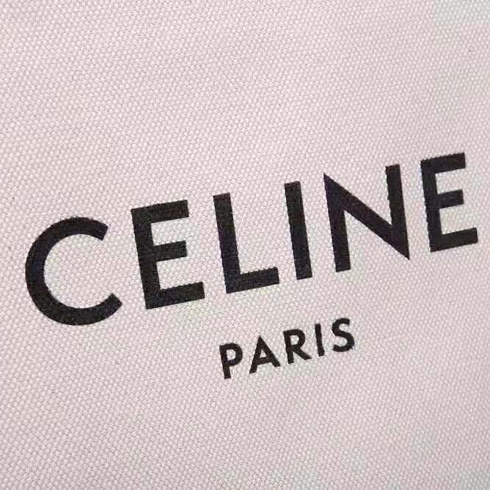 Celine Women Vertical Cabas Celine in Canvas with Celine Print and Calfskin - image 7