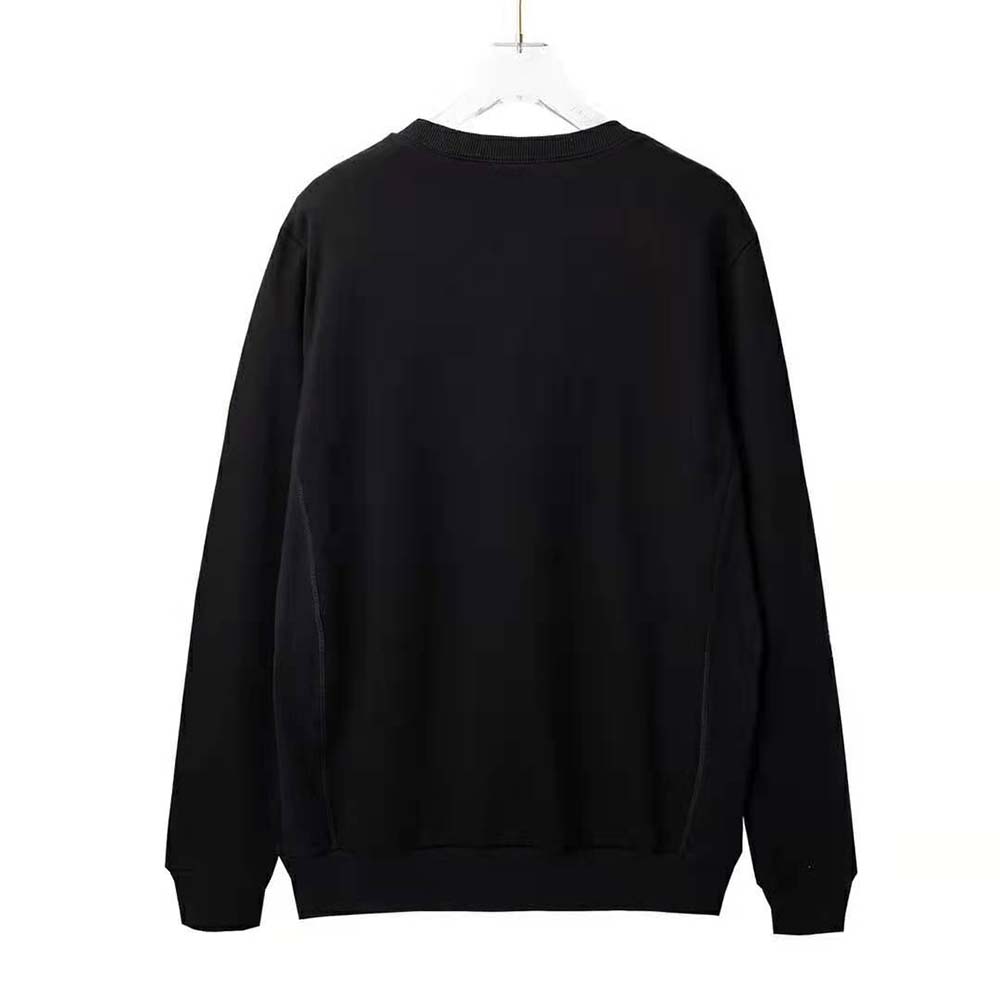 Side angle showing oversized fit of Dior Women Oversized Dior sweatshirt