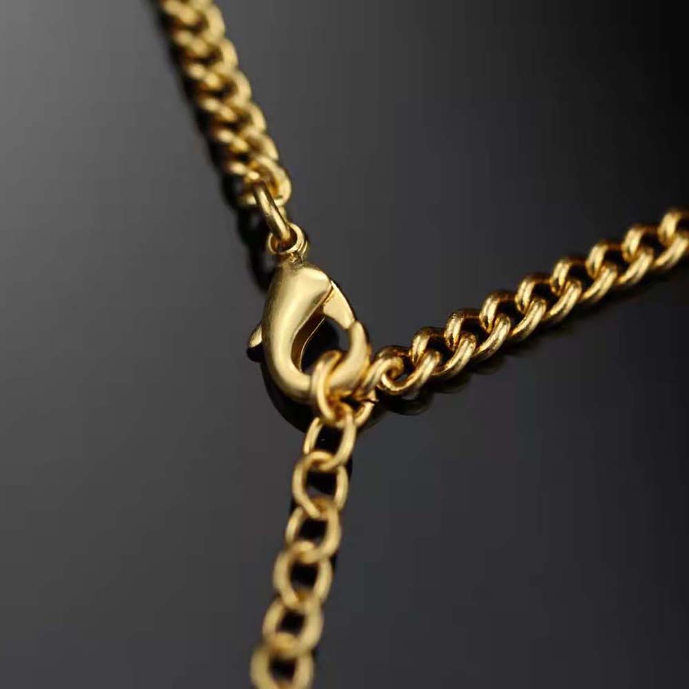 Dior Women CD Navy Bracelet Gold-Finish Metal and Raspberry Lacquer - image 6