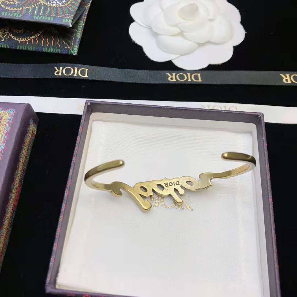 Dior Women J’Adior Bracelet Antique Gold-Finish Metal - image 9
