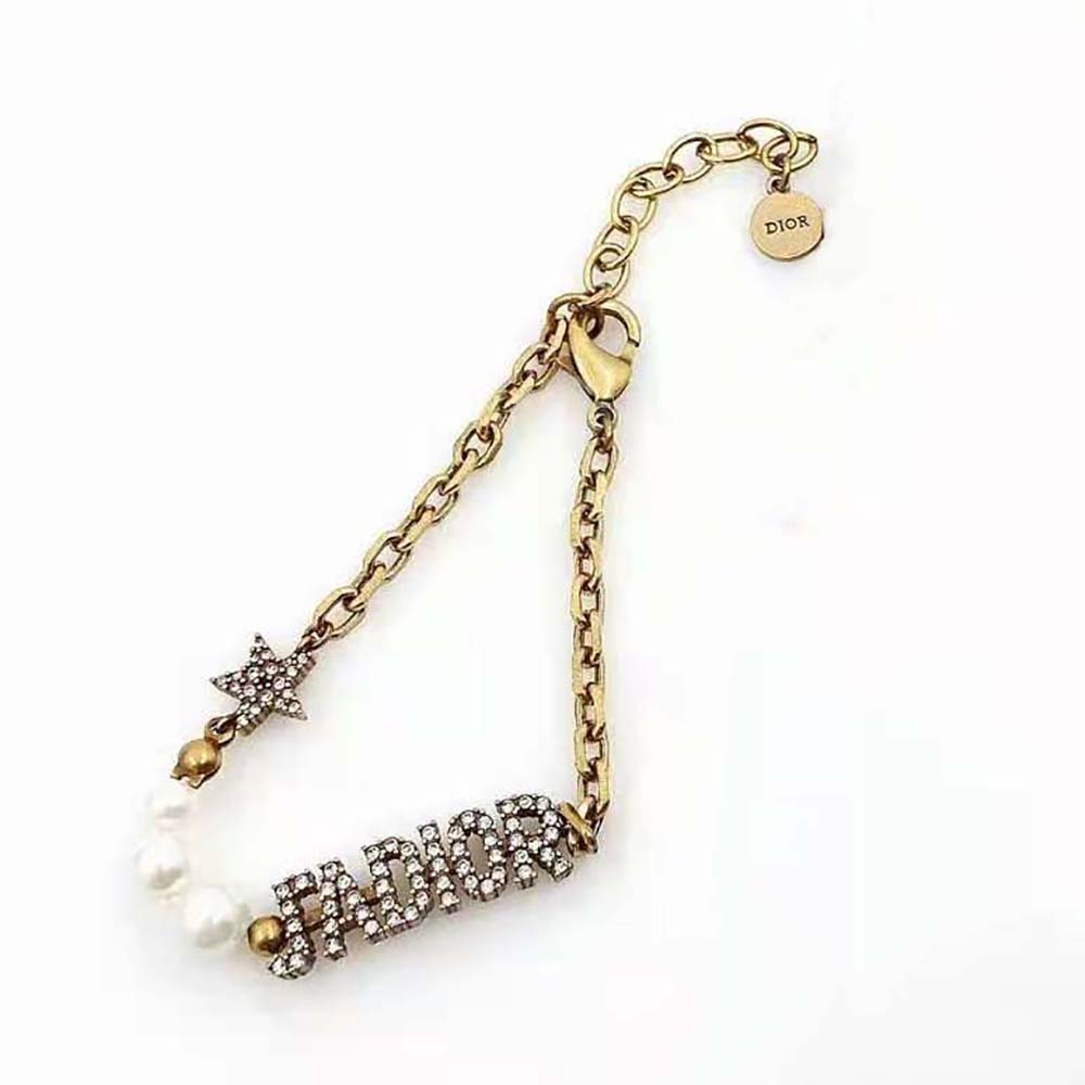 Dior Women J’Adior Bracelet Antique Gold-Finish Metal - image 4