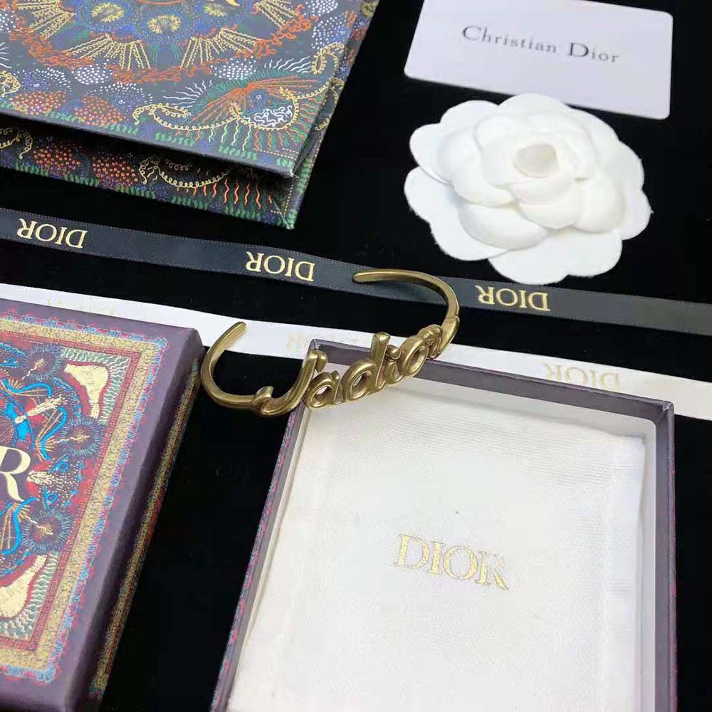 Dior Women J’Adior Bracelet Antique Gold-Finish Metal - image 7