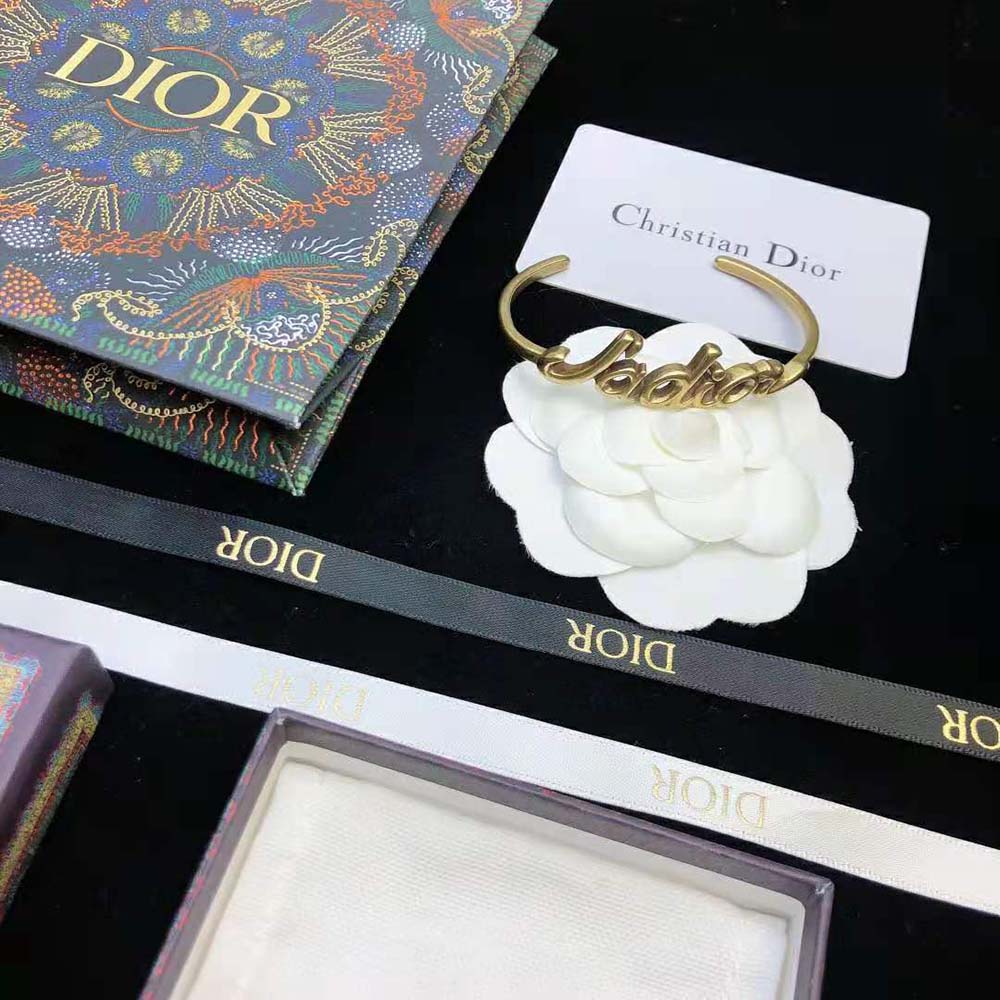 Dior Women J’Adior Bracelet Antique Gold-Finish Metal - image 6
