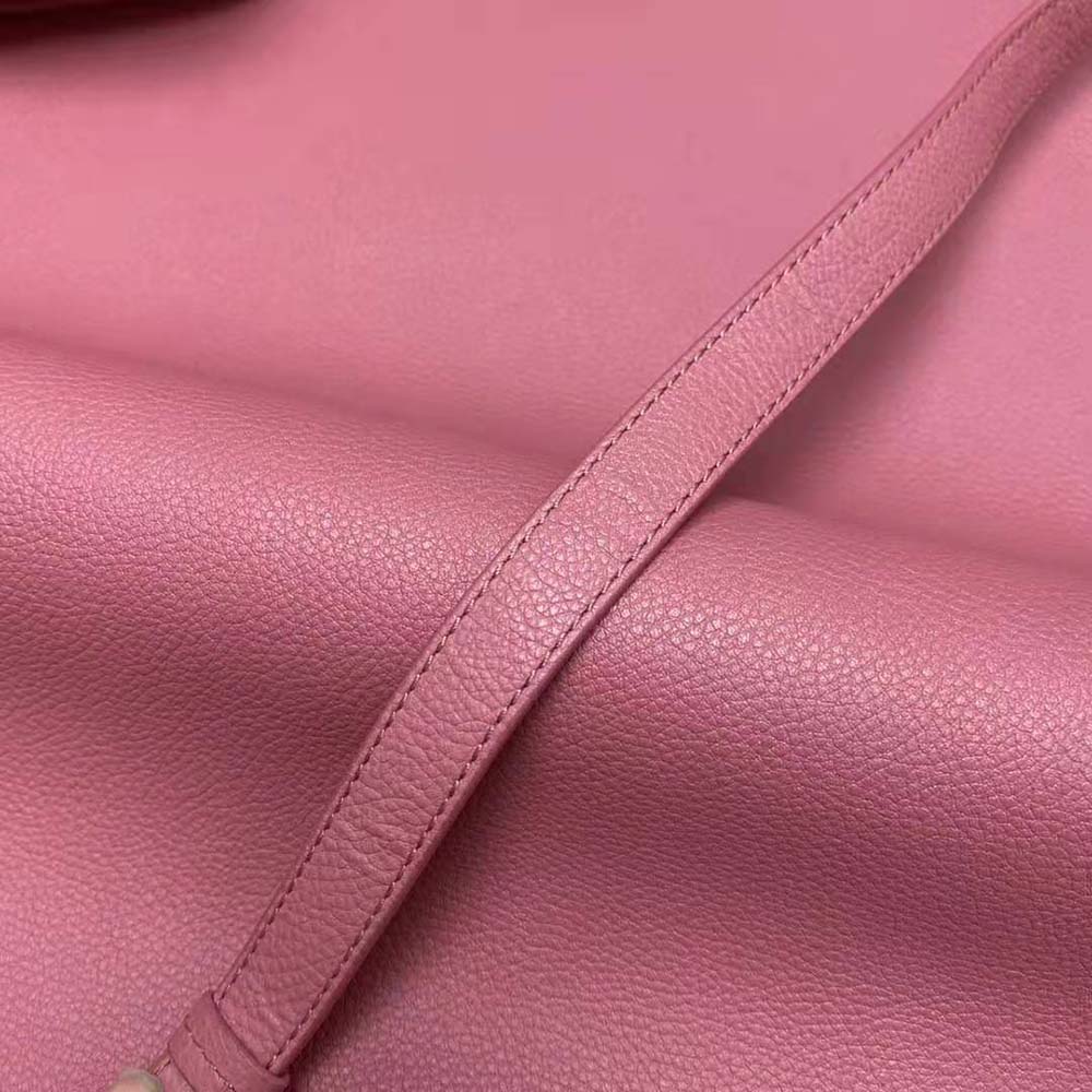 Dior Women Micro Dior Caro Bag Yarrow Pink Supple Cannage Calfskin - image 10