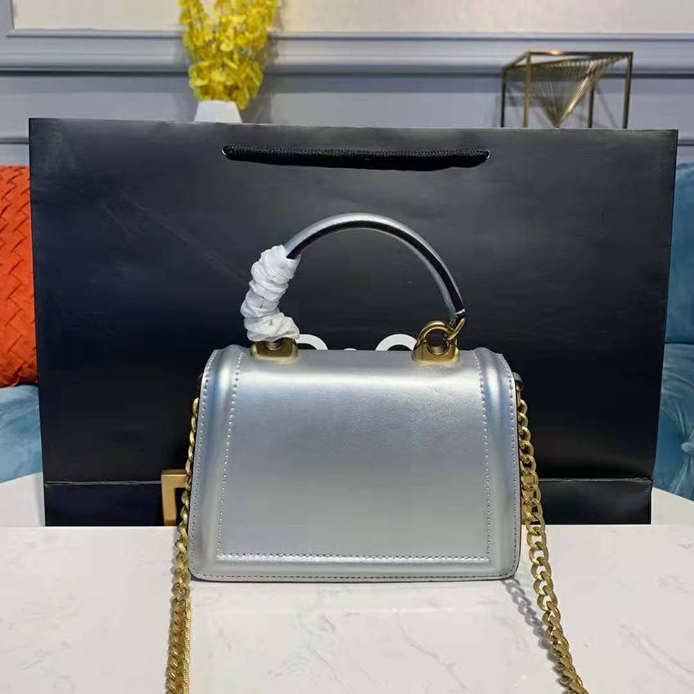 Dolce Gabbana D&G Women Small Devotion Bag in Mordore Nappa Leather - image 4