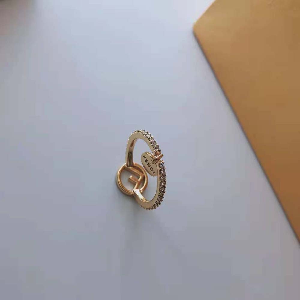 Fendi Women F is Fendi Gold-color Ring - image 7
