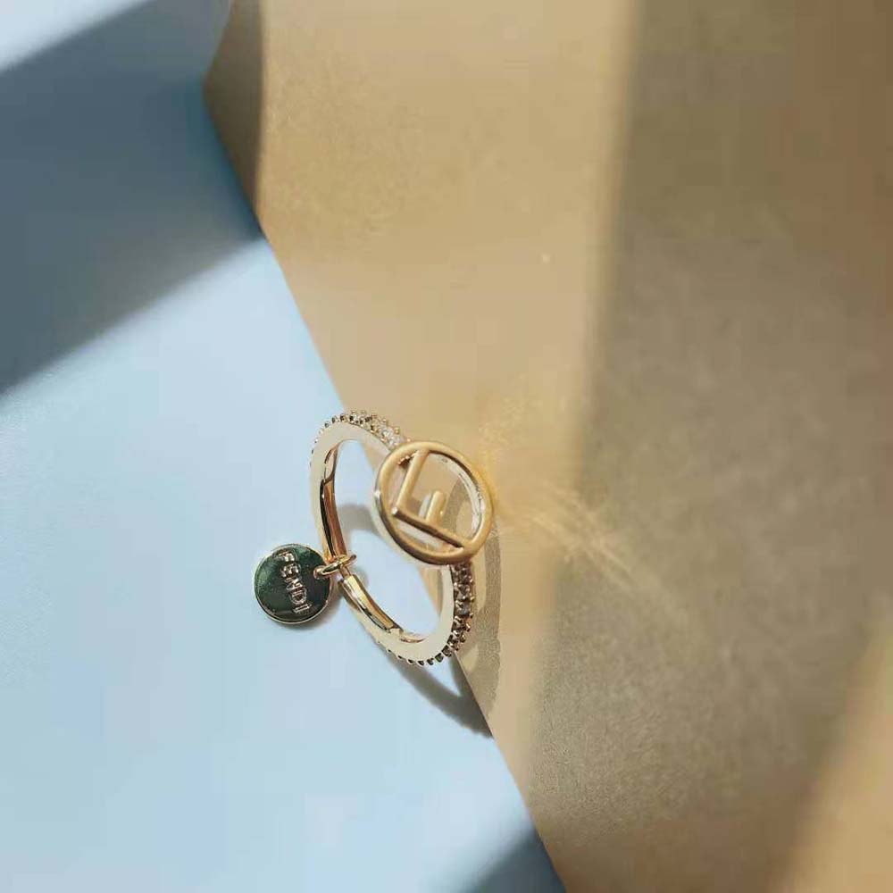 Fendi Women F is Fendi Gold-color Ring - image 6