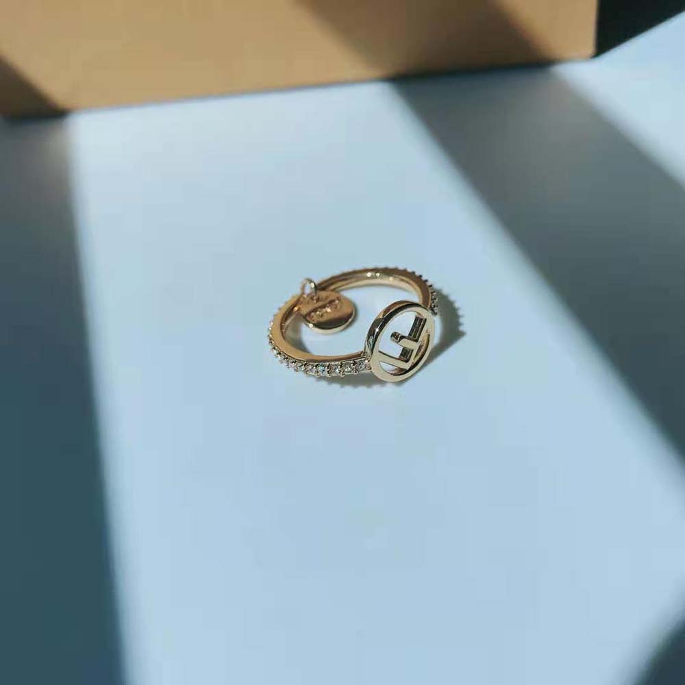 Fendi Women F is Fendi Gold-color Ring - image 5