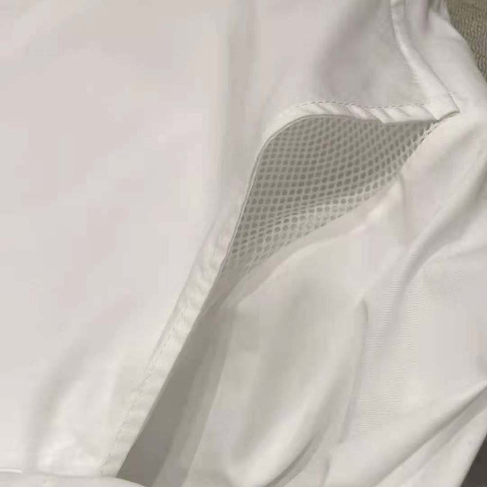 Fendi Women Slightly Oversized Shirt Dress White Poplin - image 9