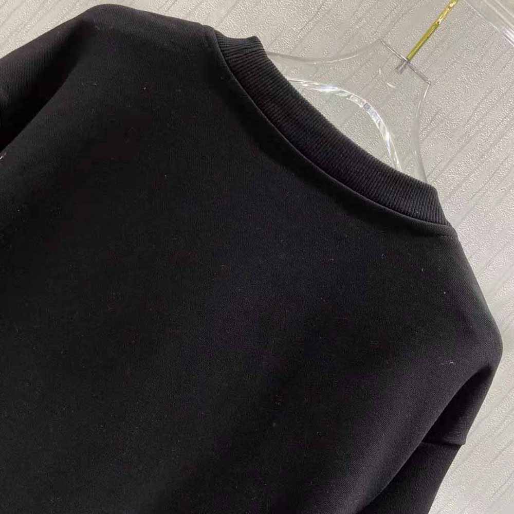 Fendi Women Sweatshirt Black Jersey Sweatshirt - image 4