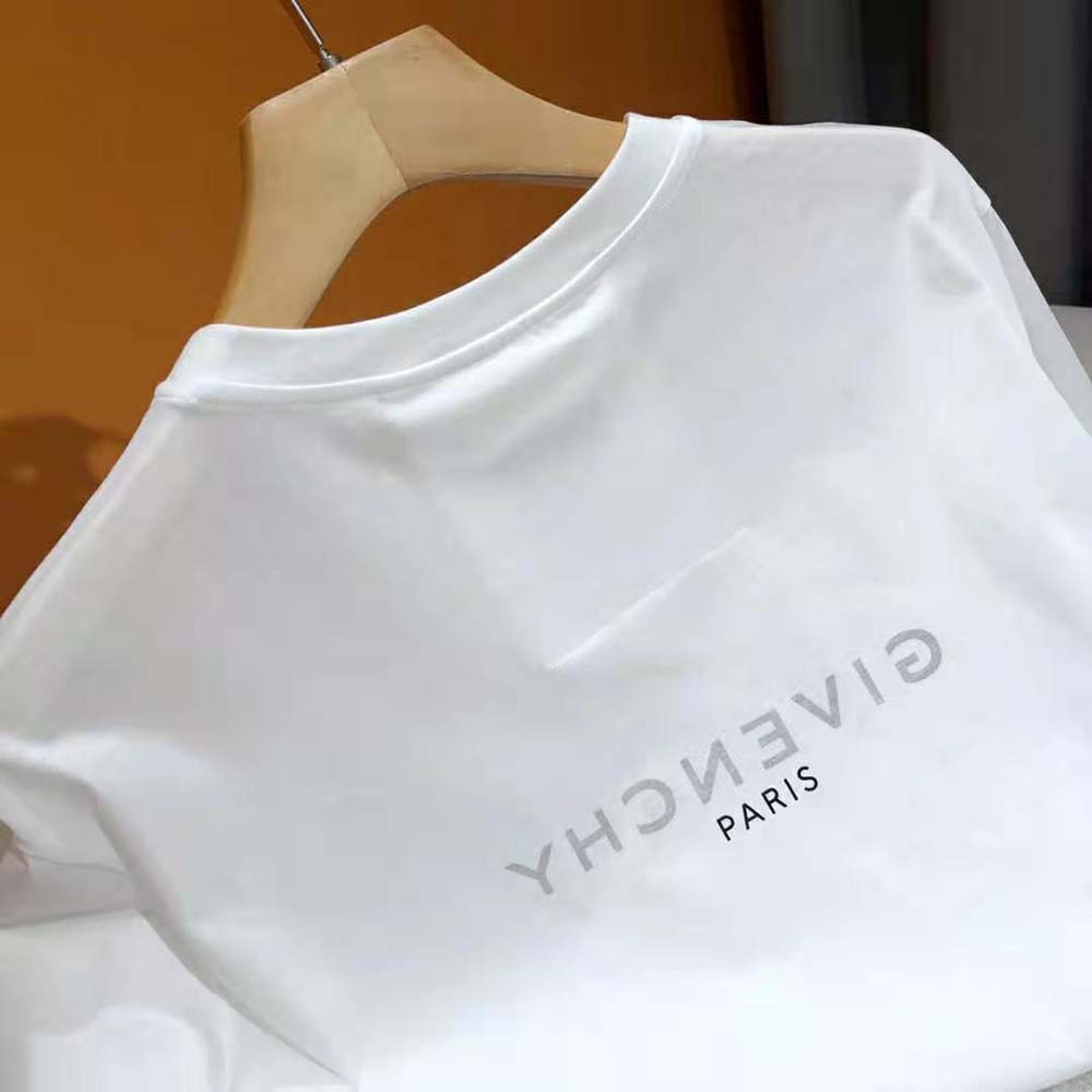 Givenchy Women Reverse Oversized T-Shirt-White - image 4