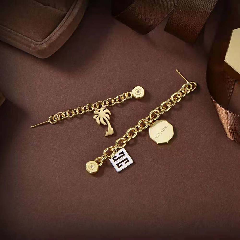 Givenchy Women Charms Asymmetrical Earrings - image 6