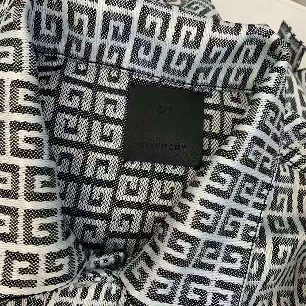 Givenchy Women Jacket in 4G Denim - image 6