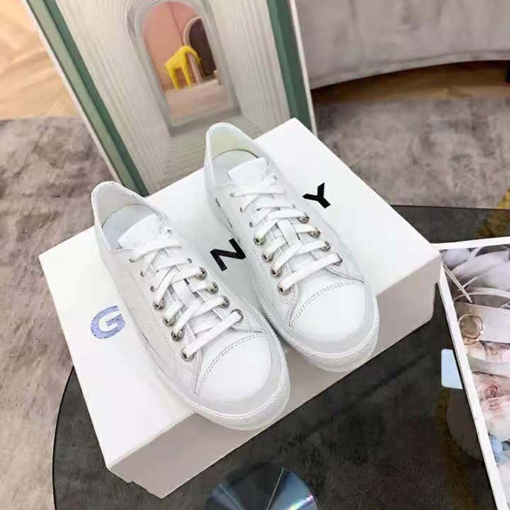 Top view showing lace-up closure on Givenchy Women Sneakers City