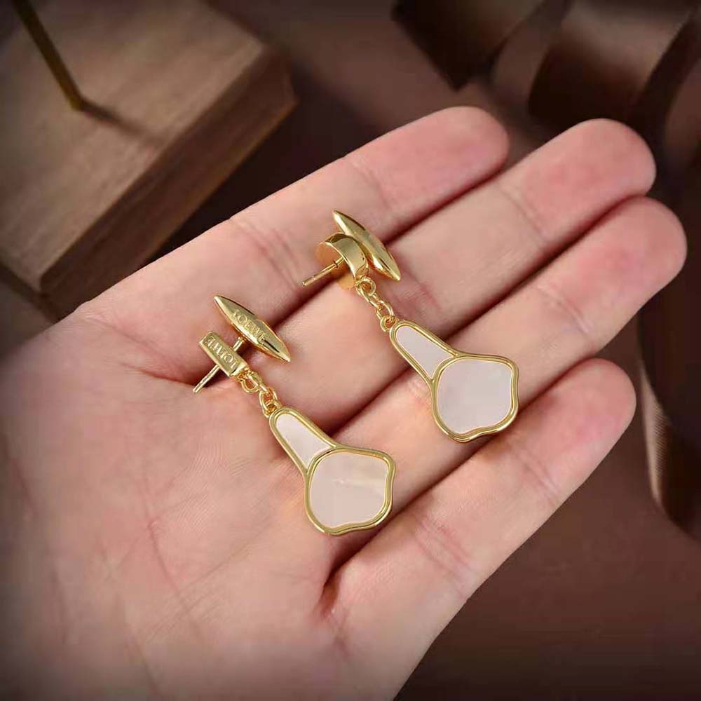 Loewe Women Calla Earrings in Semi Precious Stones - image 5