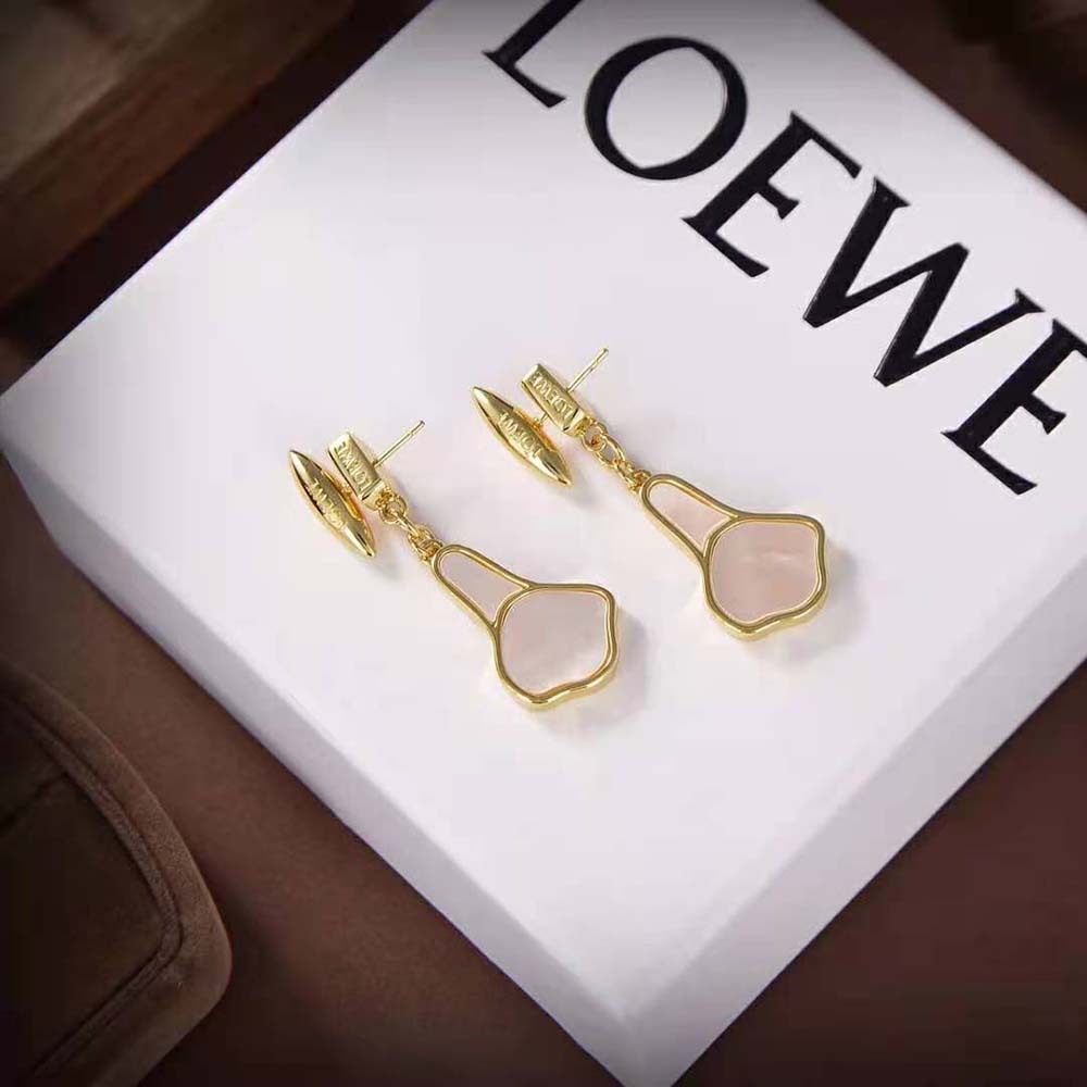 Loewe Women Calla Earrings in Semi Precious Stones - image 4