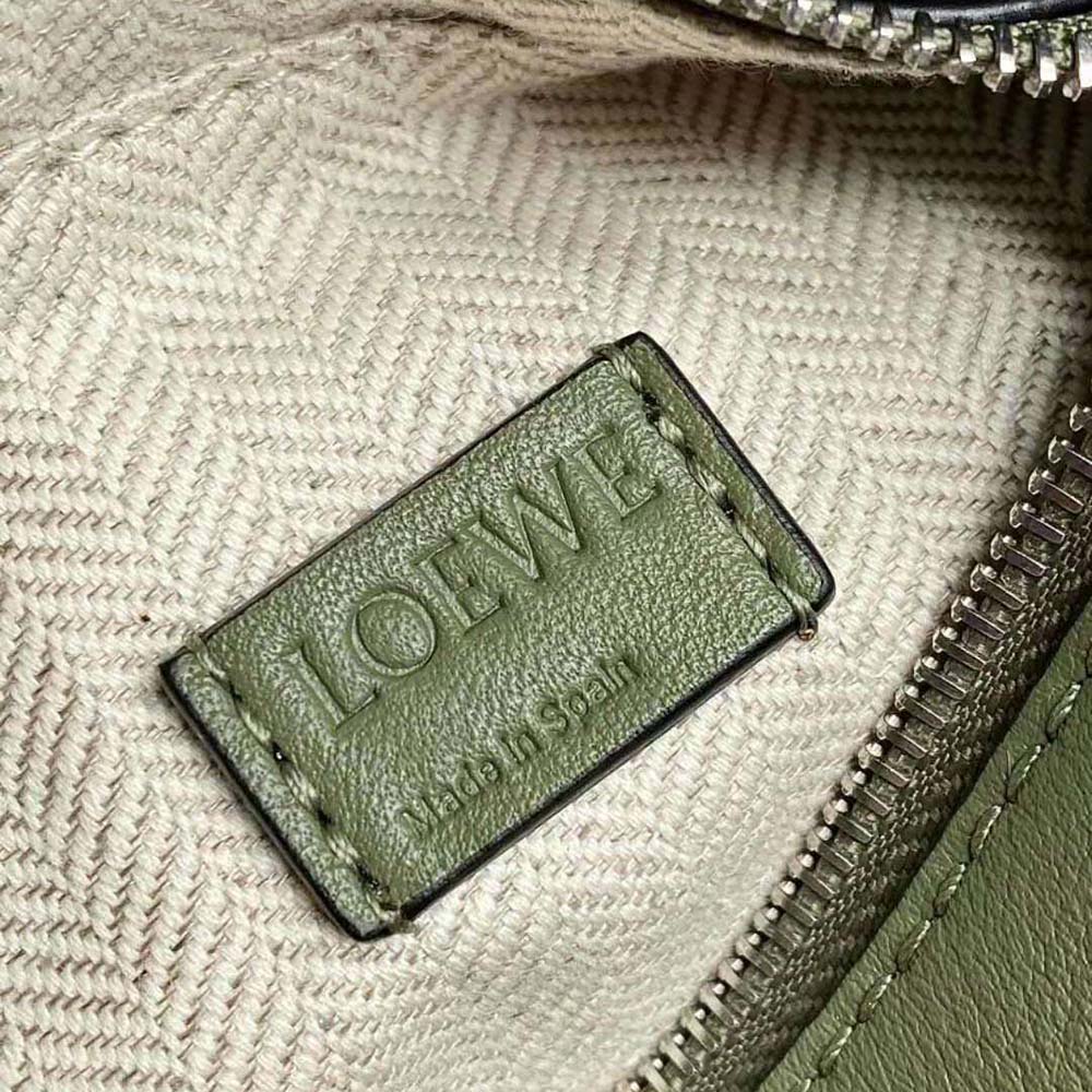 Loewe Women Nano Puzzle Bag in Classic Calfskin-Green - image 8