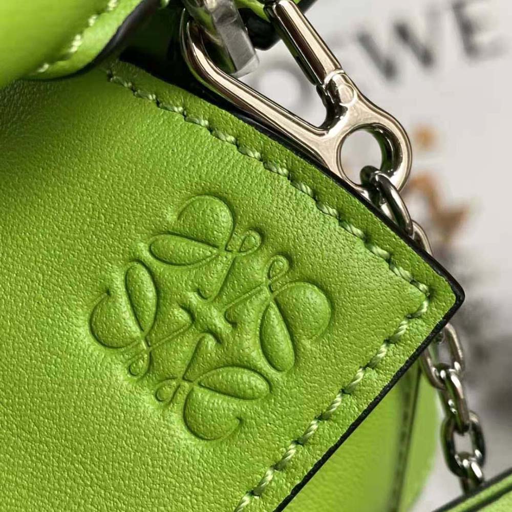 Loewe Women Nano Puzzle Bag in Classic Calfskin-Lime - image 9
