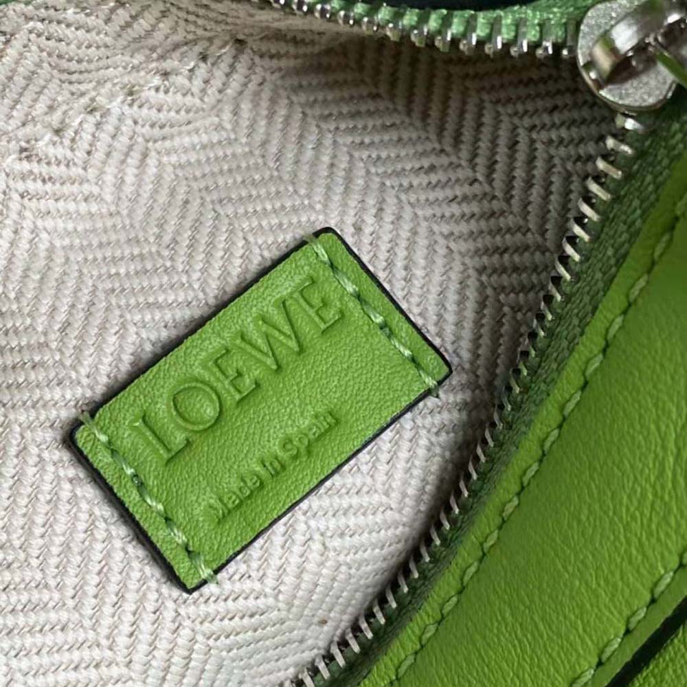 Loewe Women Nano Puzzle Bag in Classic Calfskin-Lime - image 10