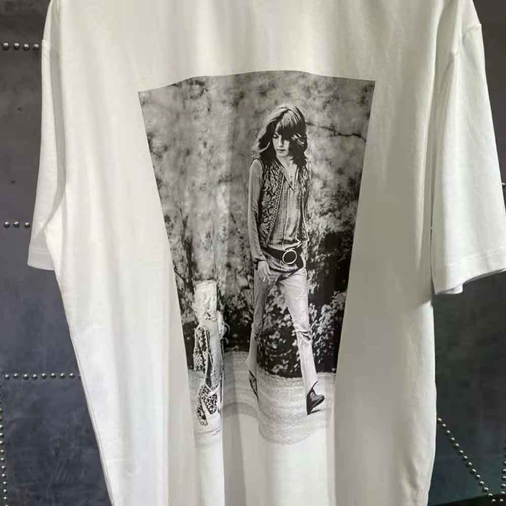 Loewe Women Photo Print T-shirt in Cotton-White - image 9