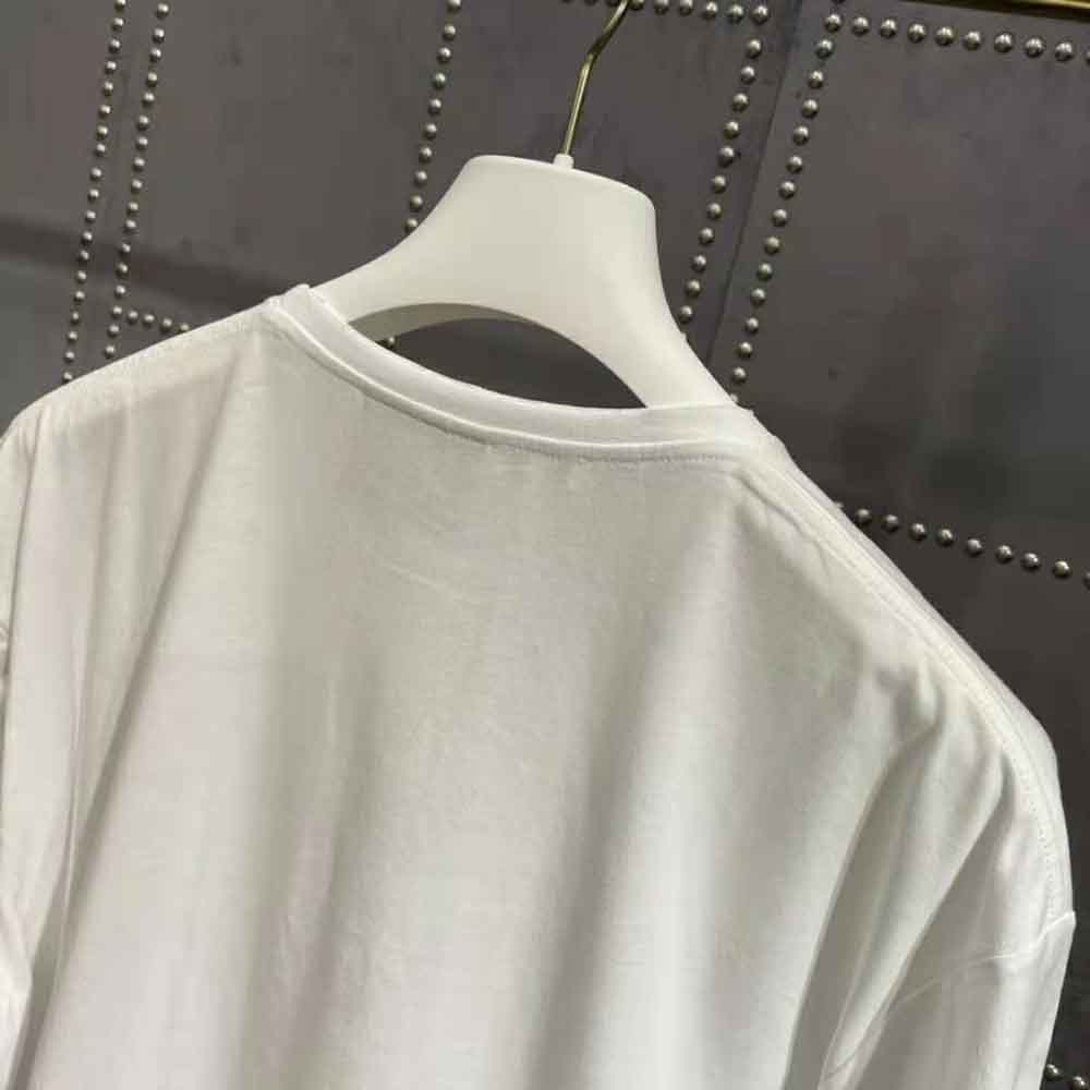 Loewe Women Photo Print T-shirt in Cotton-White - image 6