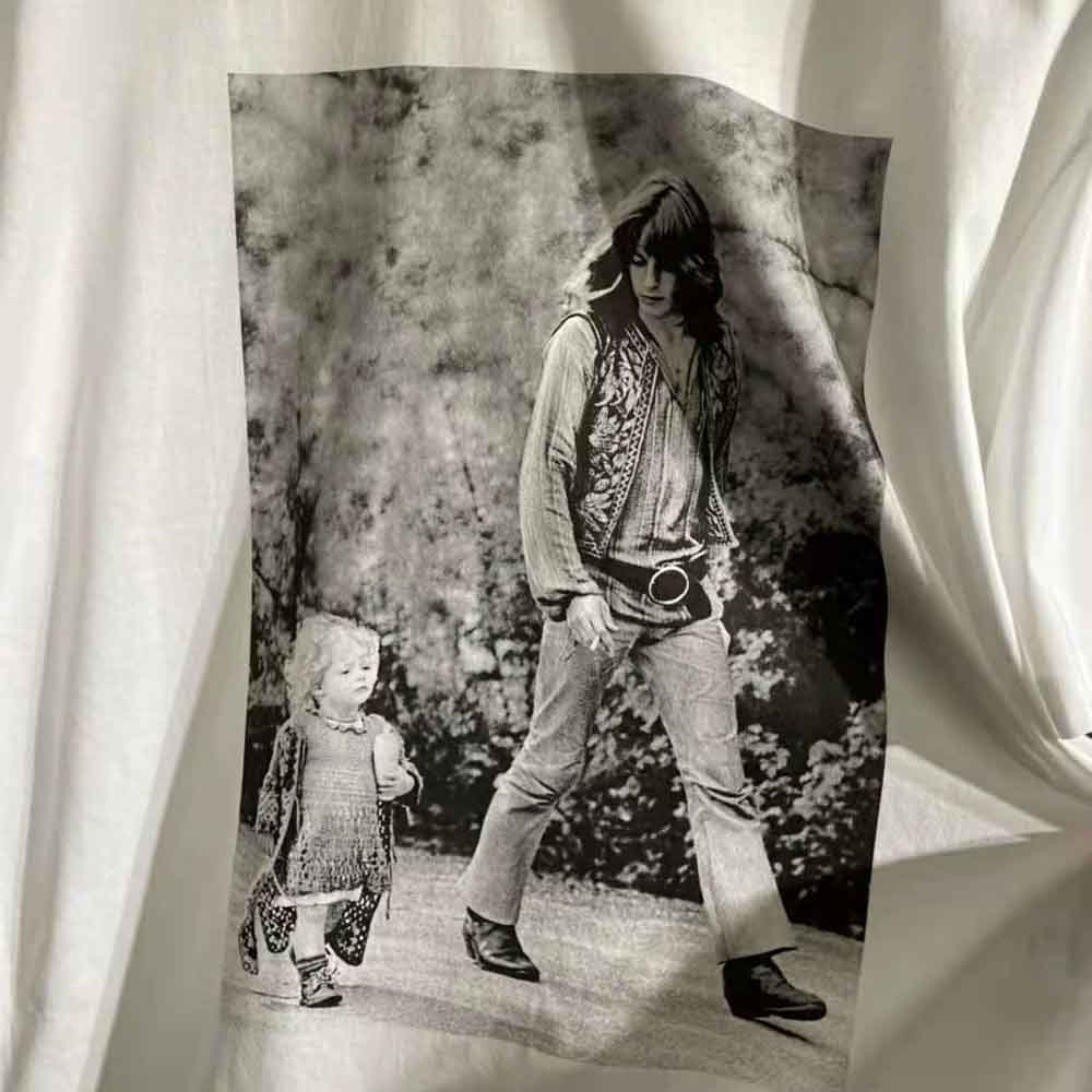 Loewe Women Photo Print T-shirt in Cotton-White - image 7