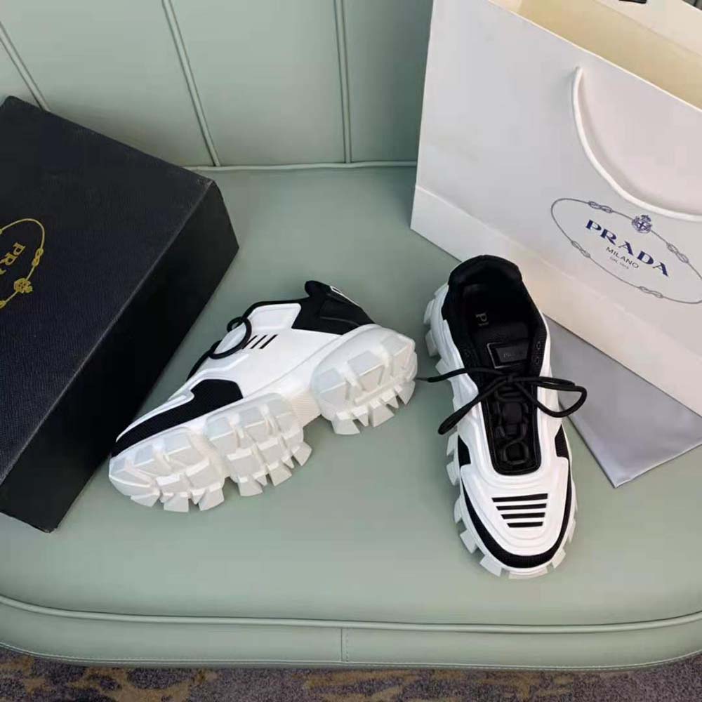 Prada Women Cloudbust Thunder Sneakers-Black - image 4