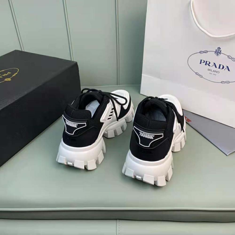 Prada Women Cloudbust Thunder Sneakers-Black - image 7