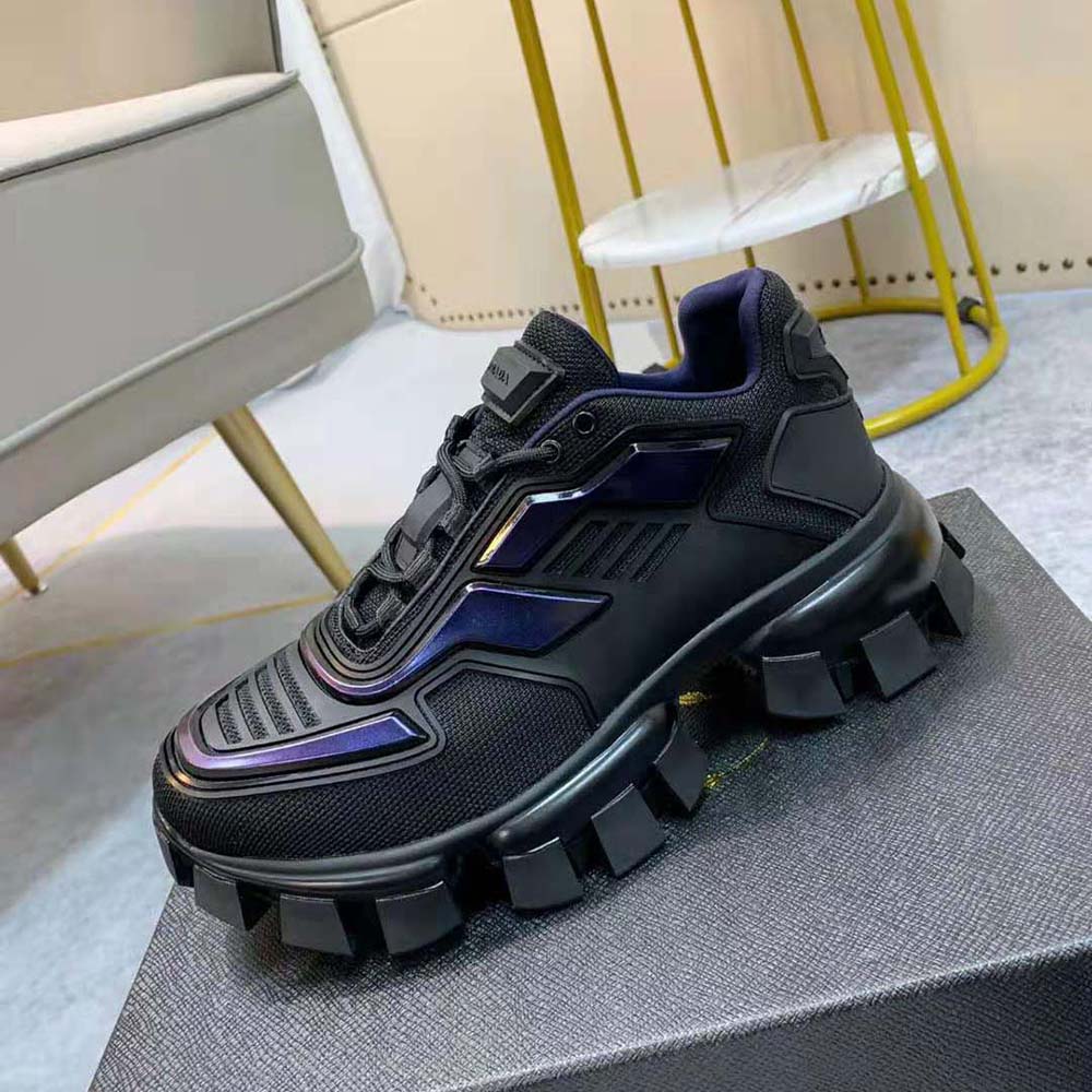 Prada Women Cloudbust Thunder Sneakers-Navy - image 6