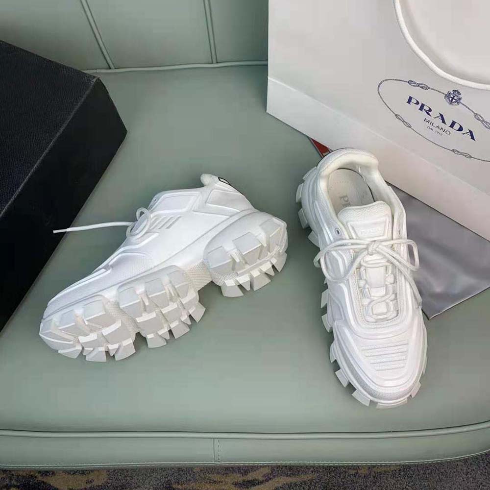 Prada Women Cloudbust Thunder Sneakers-White - image 5