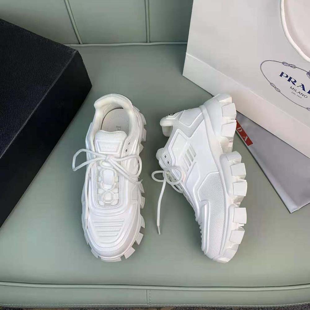Prada Women Cloudbust Thunder Sneakers-White - image 6