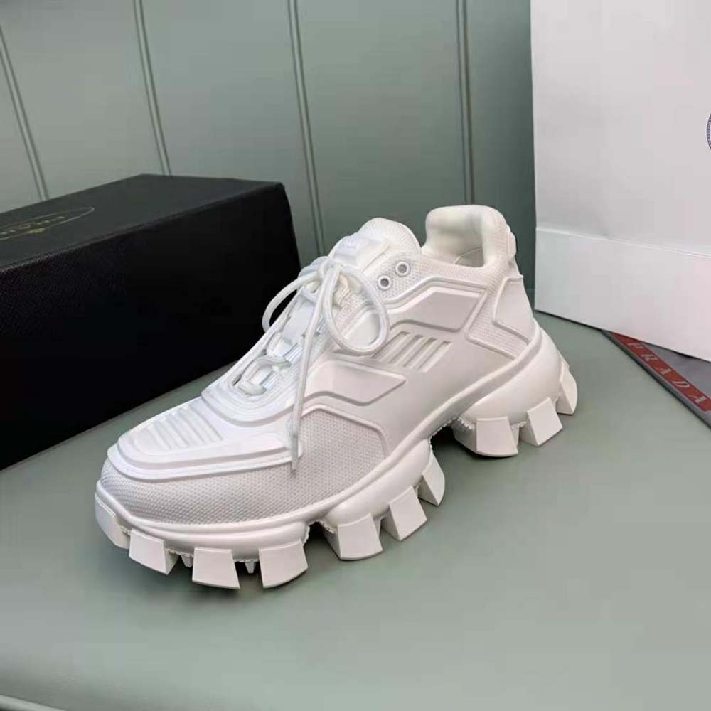 Prada Women Cloudbust Thunder Sneakers-White - image 9