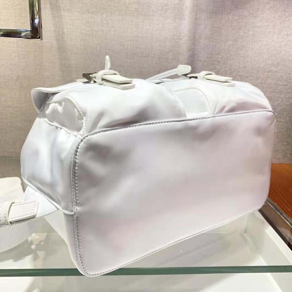 Prada Women Re-Nylon Medium Backpack-White - image 6