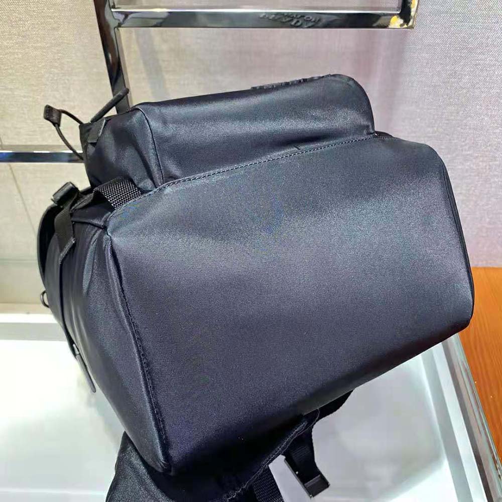 Prada Women Re-Nylon and Saffiano Leather Backpack-Black - image 6