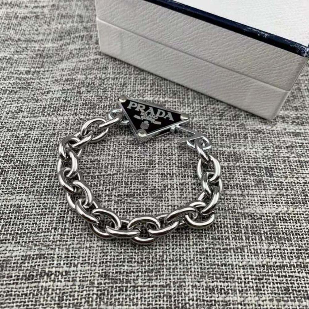 Prada Women Symbole Bracelet 925 Sterling Silver - image 4