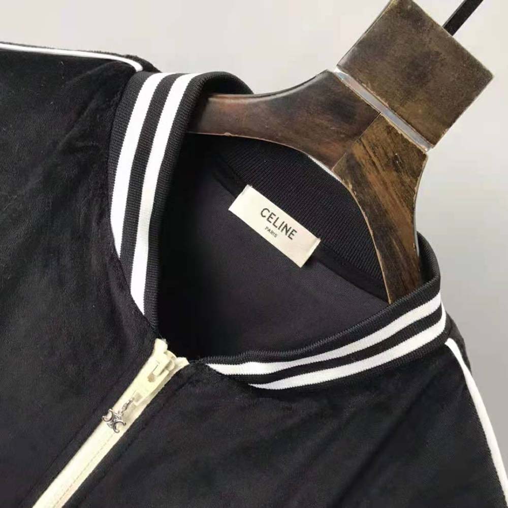 Celine Women Reversible Athletic Sweatshirt in Jersey - image 5