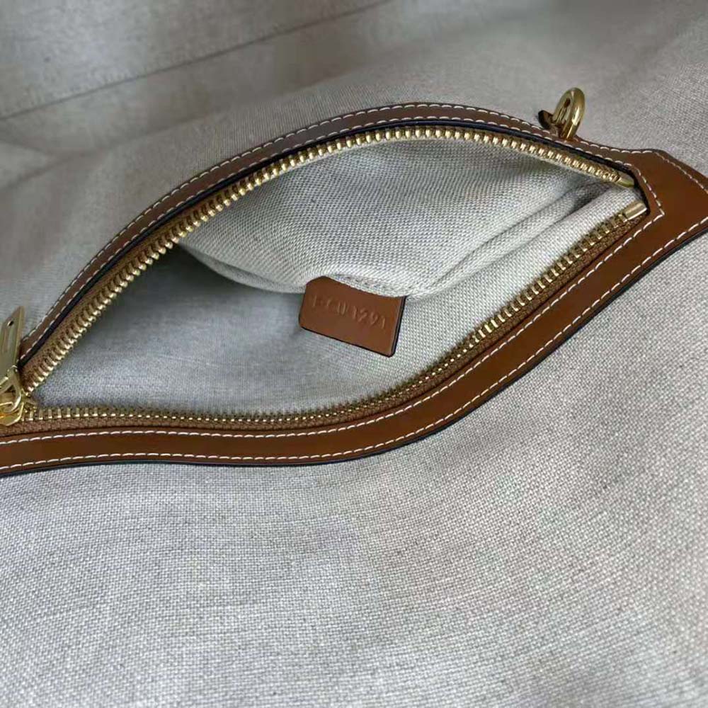 Celine Women Cabas Marin in Textile and Calfskin - image 6