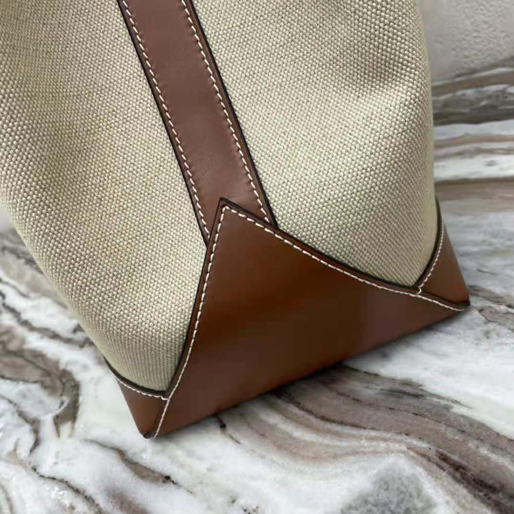 Celine Women Cabas Marin in Textile and Calfskin - image 10