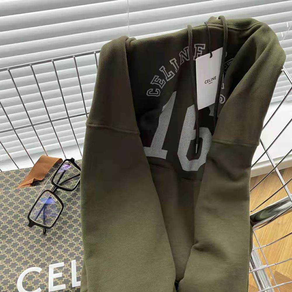 Celine Women Loose 16 Sweatshirt in Cotton and Cashmere - image 7