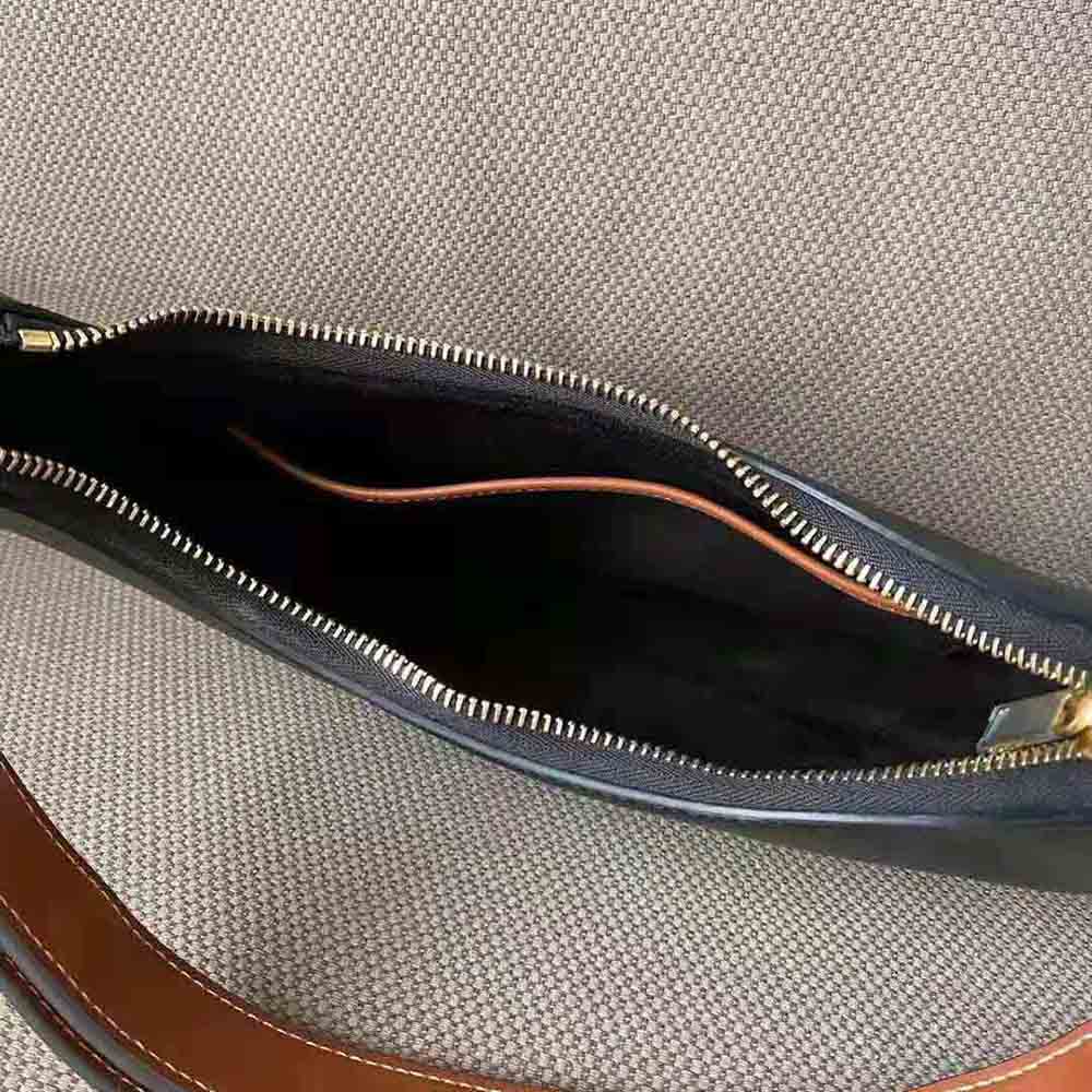 Celine Women Medium Strap Ava Bag in Smooth Calfskin-Black - image 7