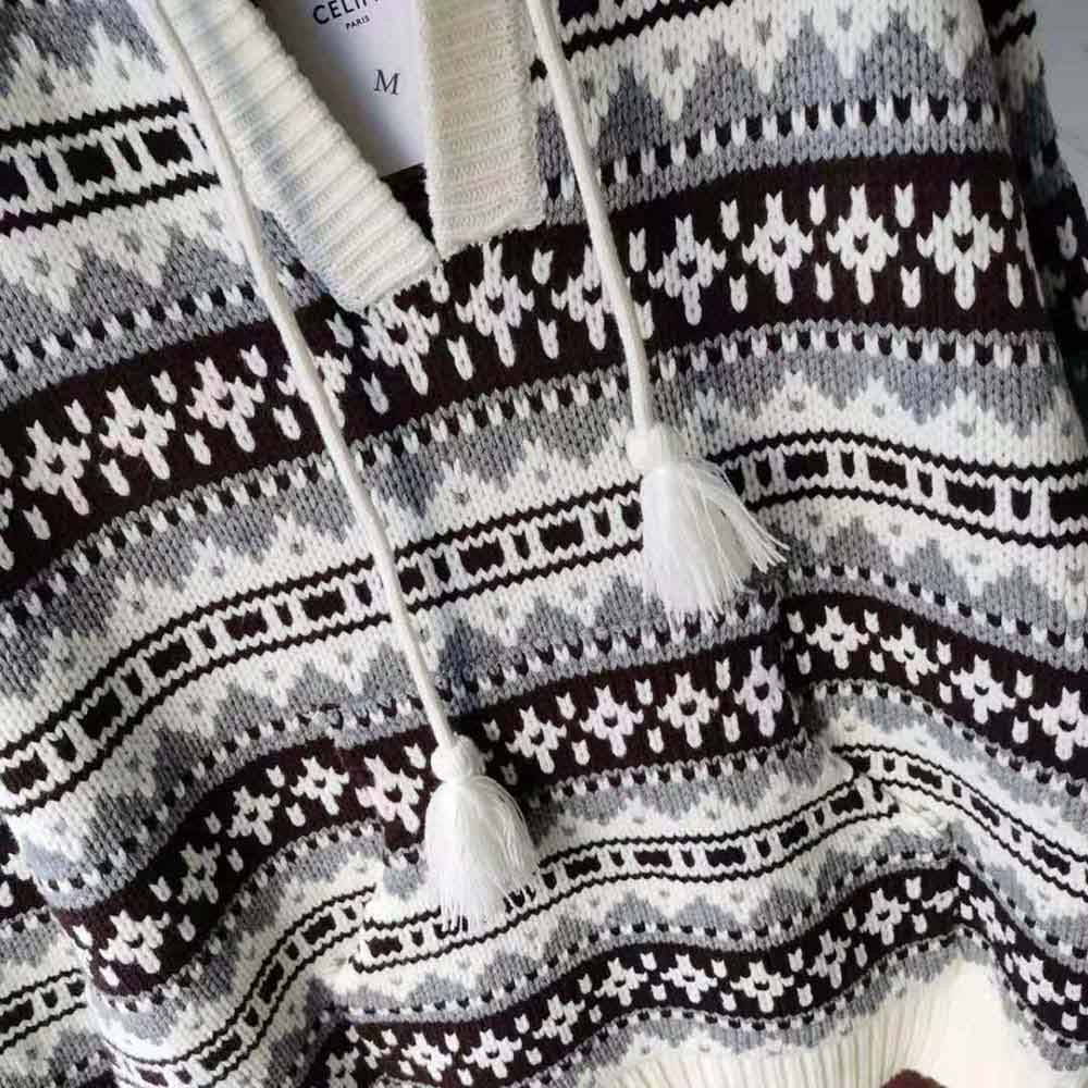 Celine Women Oversized Shetland Baja Pullover - image 6