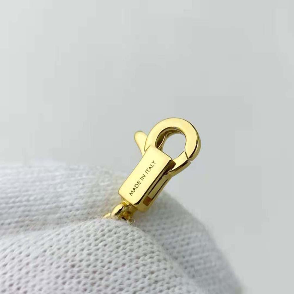 Celine Women Separables Triomphe Bag Pendant in Brass with Gold Finish - image 6