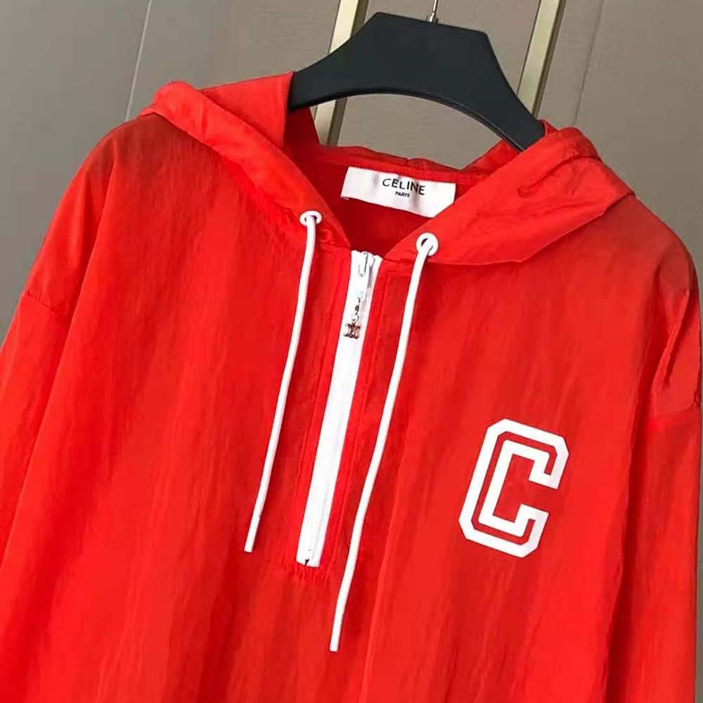 Celine Women Windbreaker in Lightweight Nylon - image 4