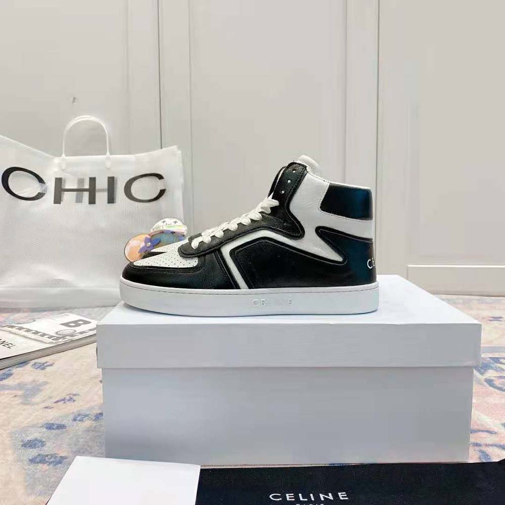Celine Women Z Trainer CT-01 High Top Sneaker in Calfskin-Black - image 5
